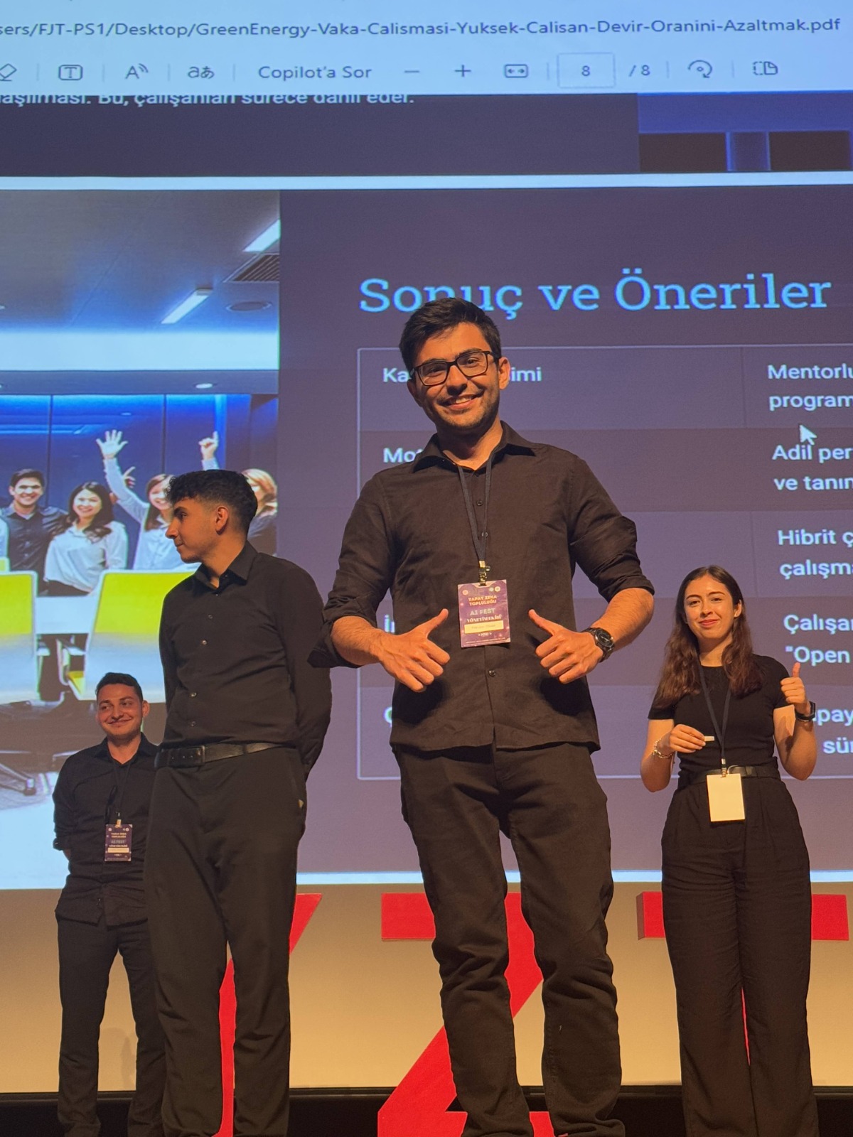 AI Fest Etkinlik Fotoğrafı